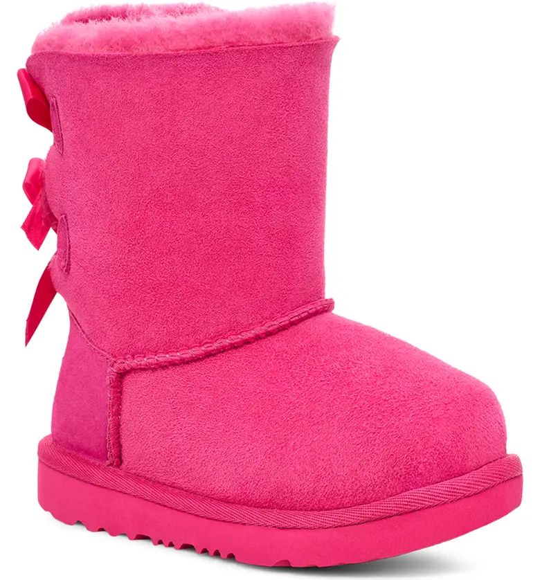Kids' Bailey Bow II Water Resistant Genuine Shearling Boot | Nordstrom