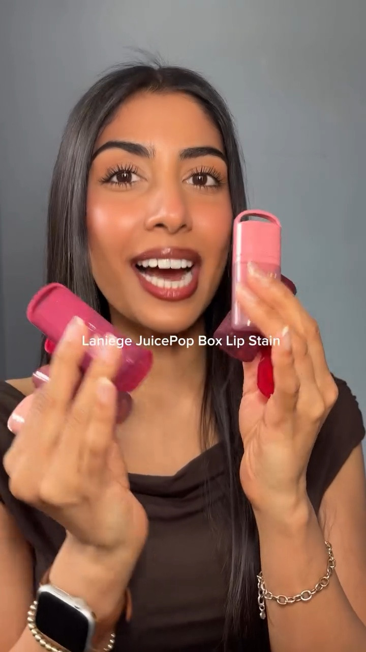 Okay I’m actually in love with these @laneigeca 
.
.
.
#laneige #juicepopboxliptint #liptint #lipgloss