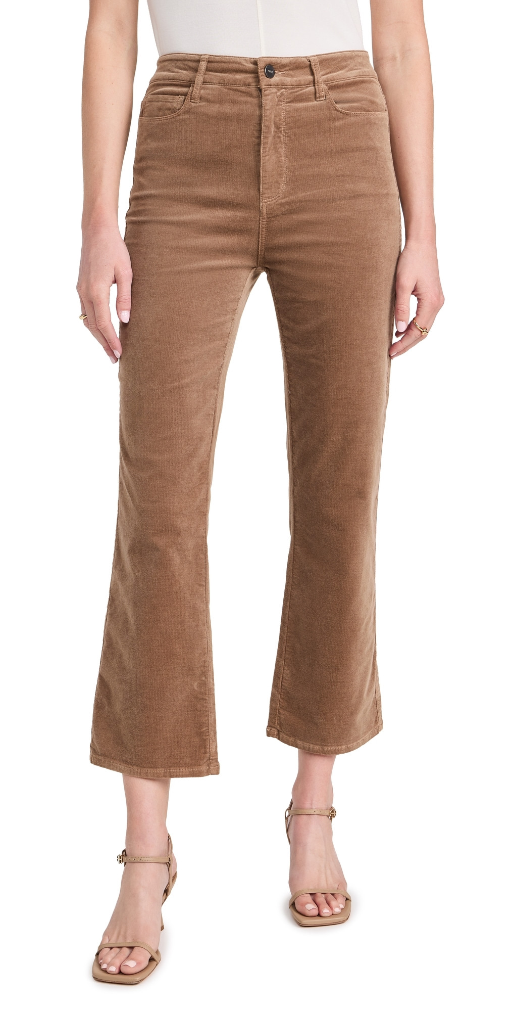 PAIGE Courtney Corduroy Pants Burnt Sugar 30 | Shopbop
