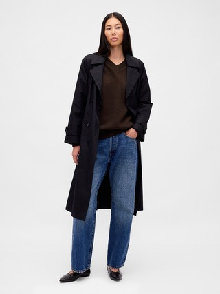 CashSoft Oversized V-Neck Sweater | Gap (US)