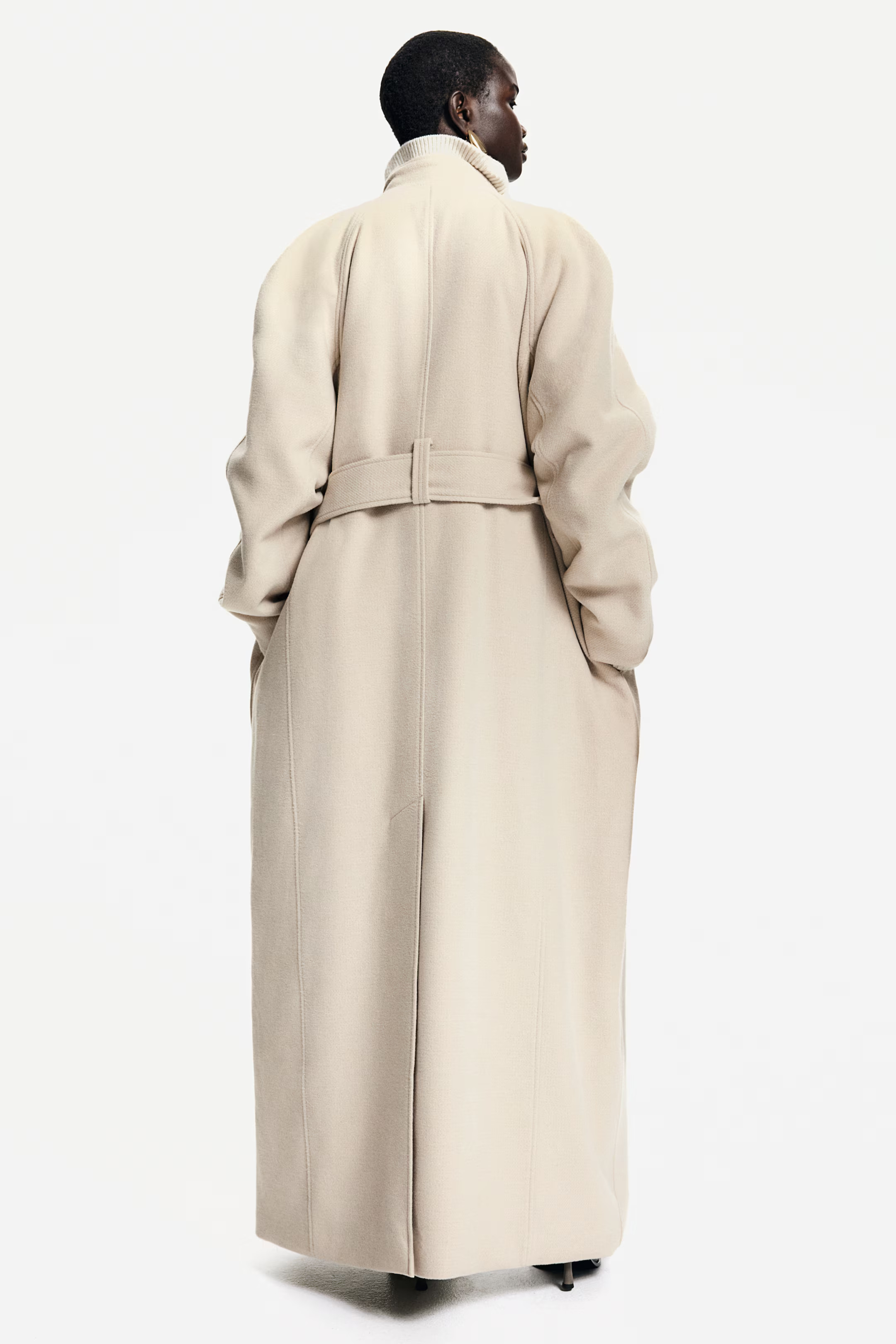Maxi tie-belt coat | H&M (UK, MY, IN, SG, PH, TW, HK)