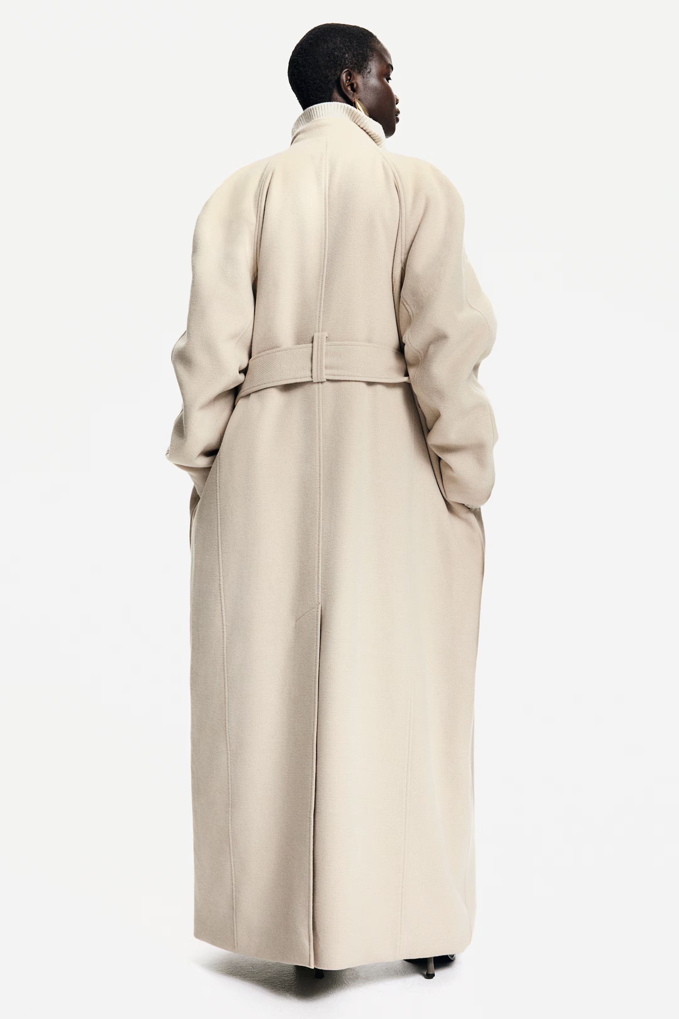 Maxi Coat with Tie Belt | H&M (US + CA)