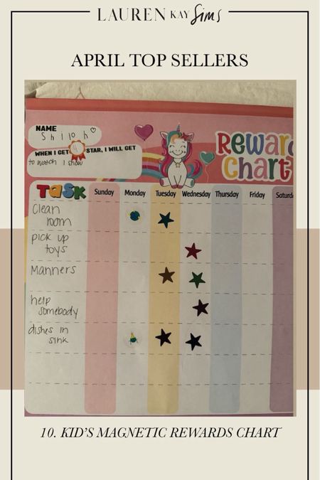 magnetic rewards sticker chart for kids!🩷


#stickerchart #chorechart #amazonfind #parentinghack 

#LTKfamily