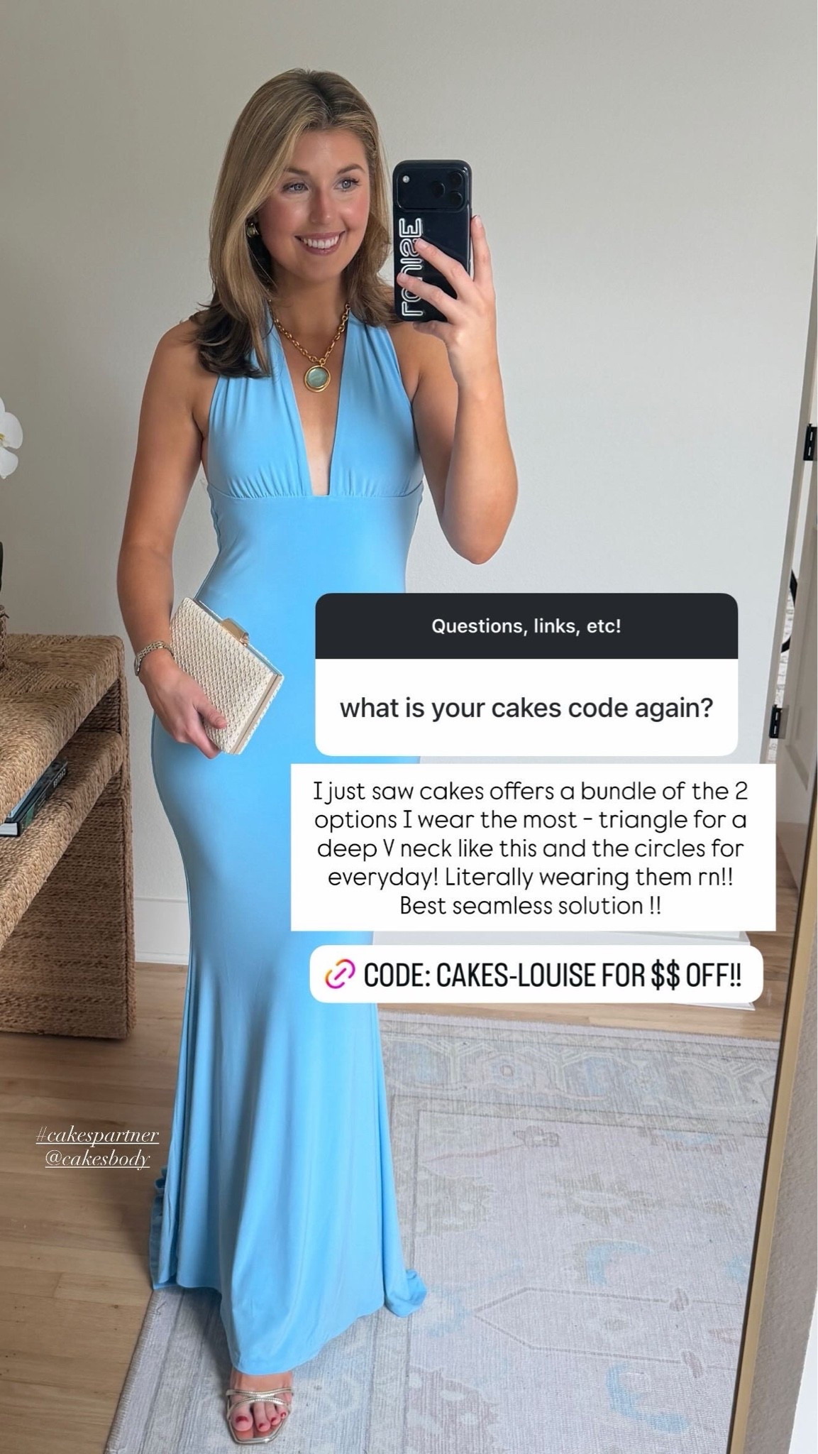 My favorite seamless bra solution! Code: cakes-louise