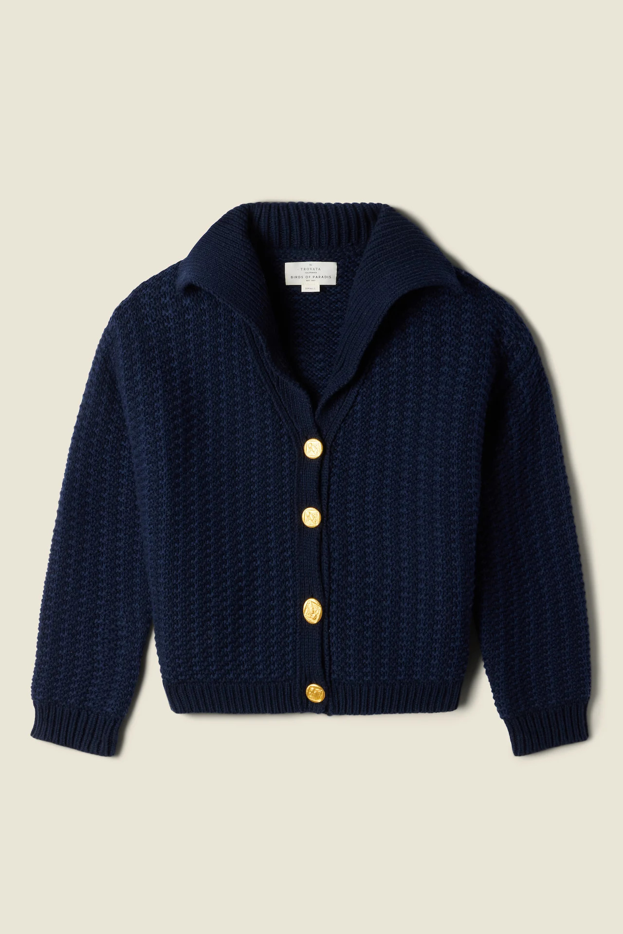Savannah Cardigan Navy | TROVATA
