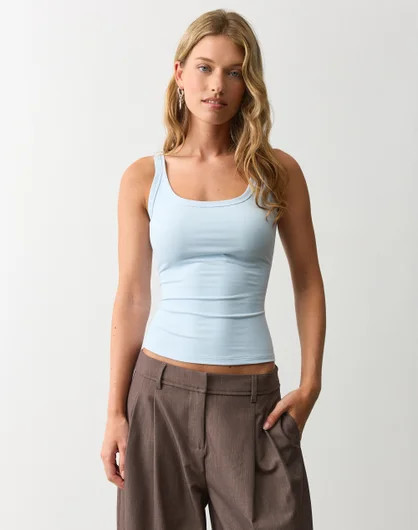 Soft Sculpt Scoop Neck Tank | Glassons (Australia)