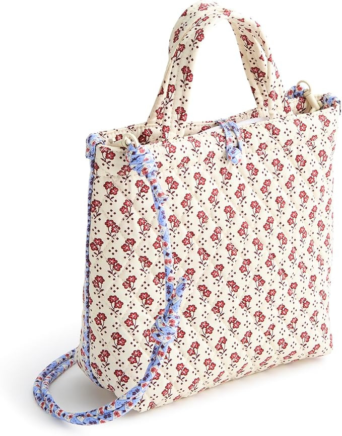 Vera Bradley womens Premium Cotton Mini Original Tote Bag | Amazon (US)