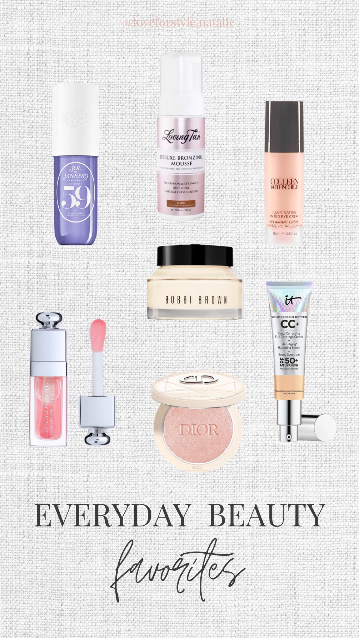 Everyday beauty favorites 

#LTKstyletip #LTKbeauty #LTKfindsunder50