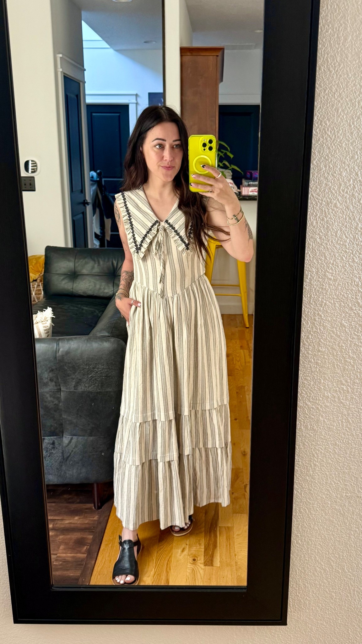 BOHME striped long lapel boho dress


#LTKSeasonal #LTKFindsUnder100 #LTKPetite