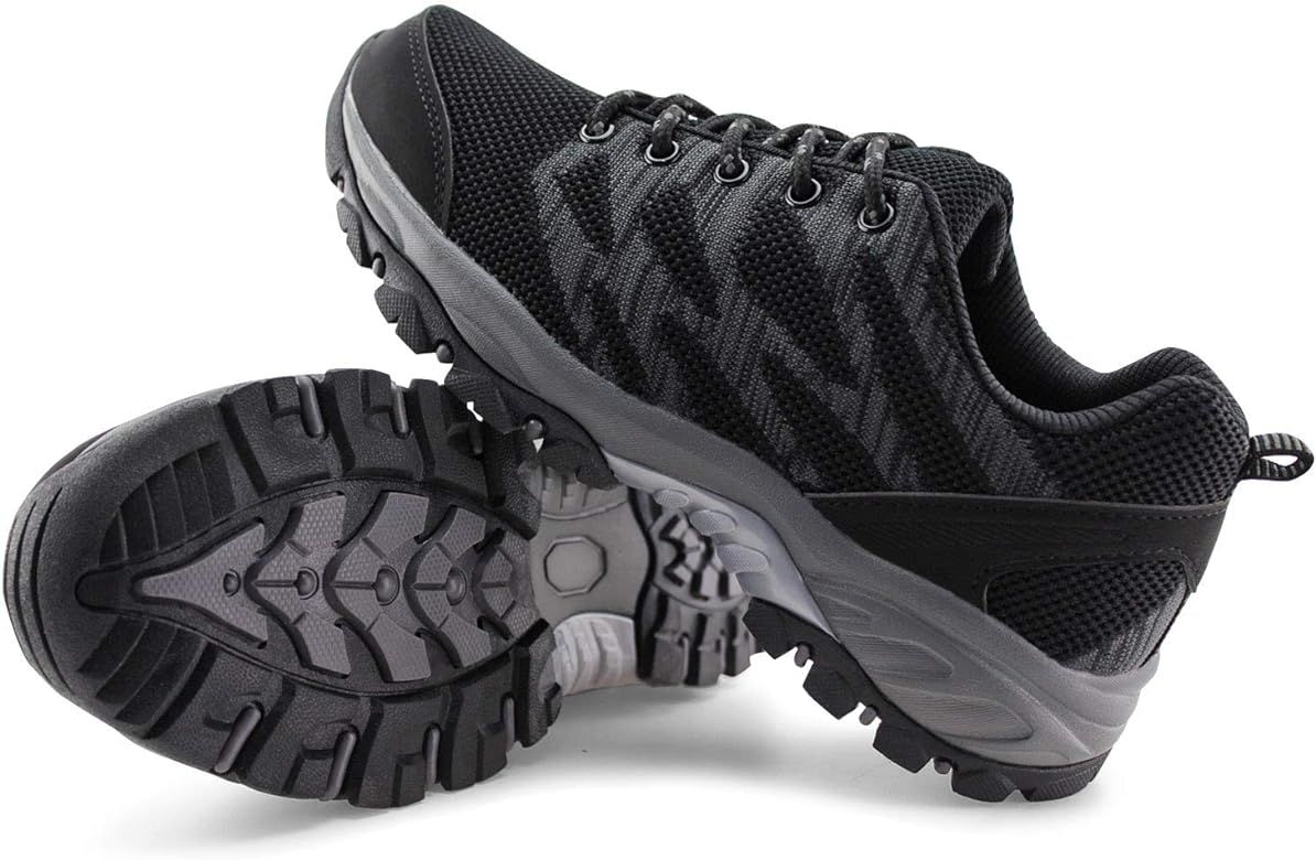 Women Hiking Shoes Breathable Knit Athletic Outdoor Sneakers | Amazon (US)