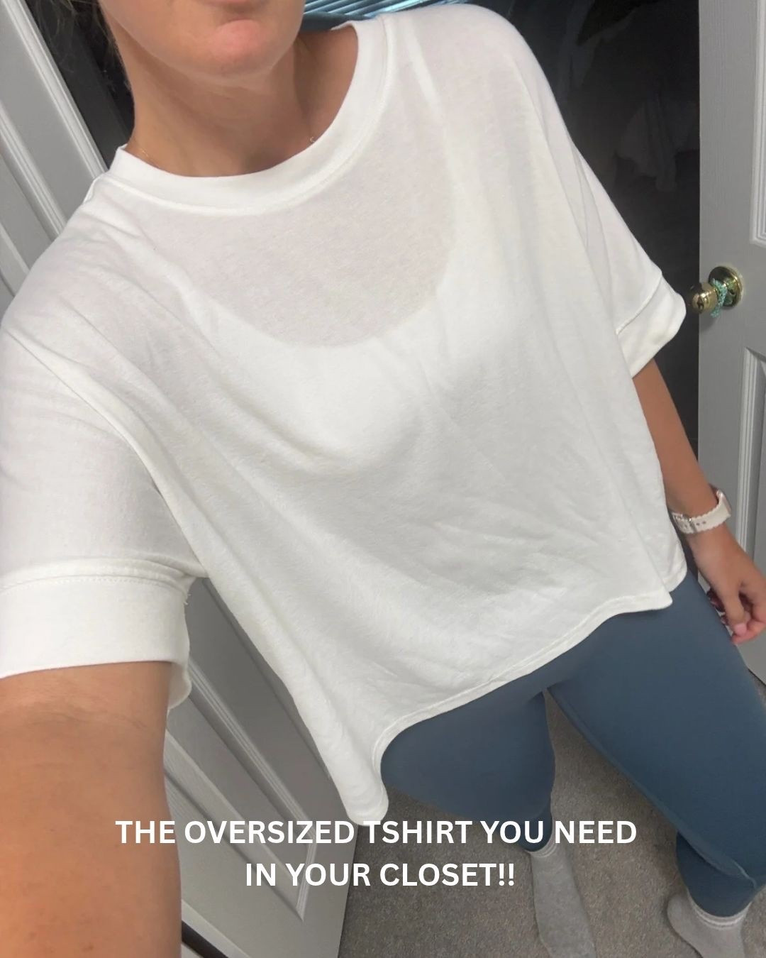 Closet staple item on sale for prime big deal days 🎉 oversized tee I have in a few different colors! In a med