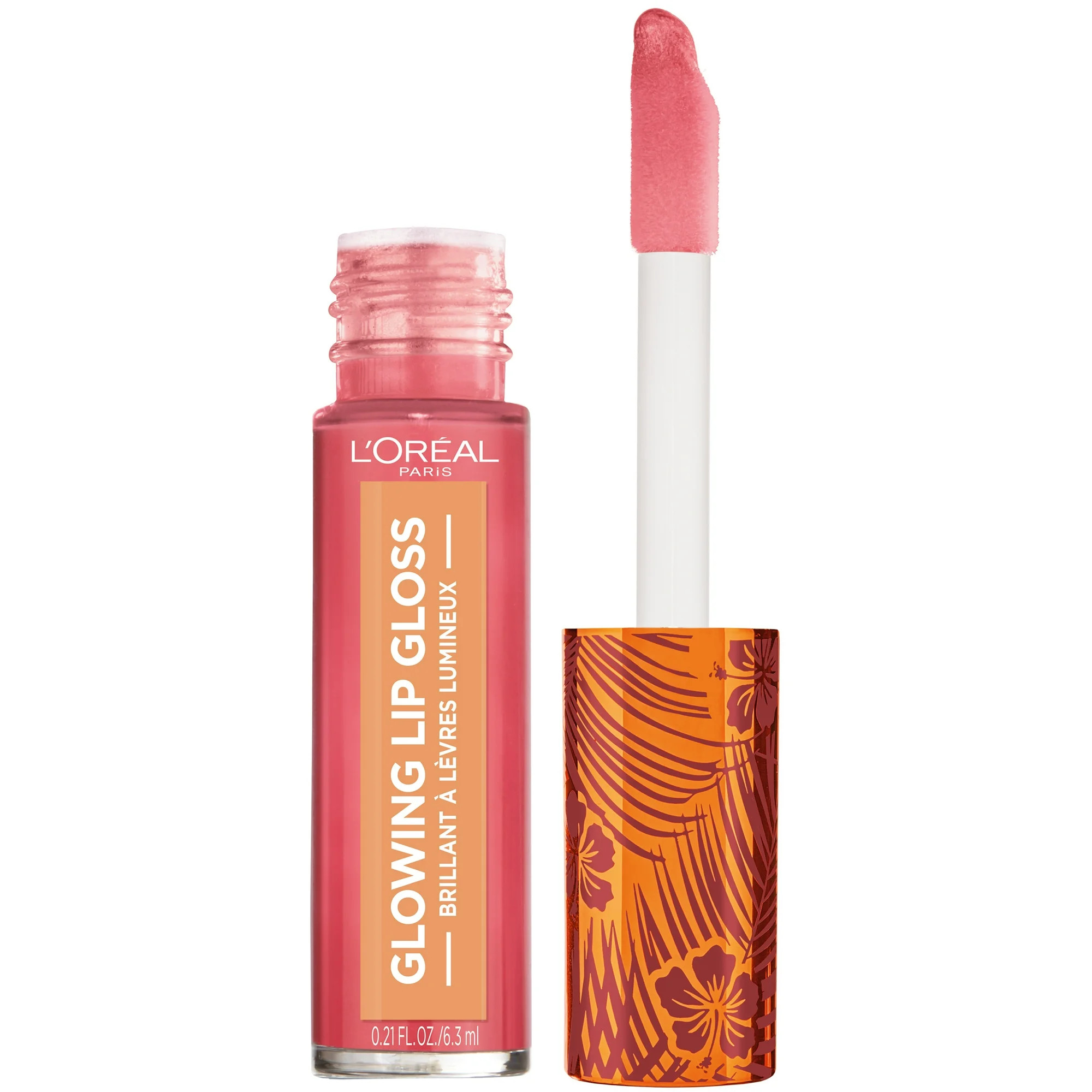 L'Oreal Paris Makeup Summer Belle Makeup Collection Glowing Lip Gloss, Tropic Like Its Ho | Walmart (US)