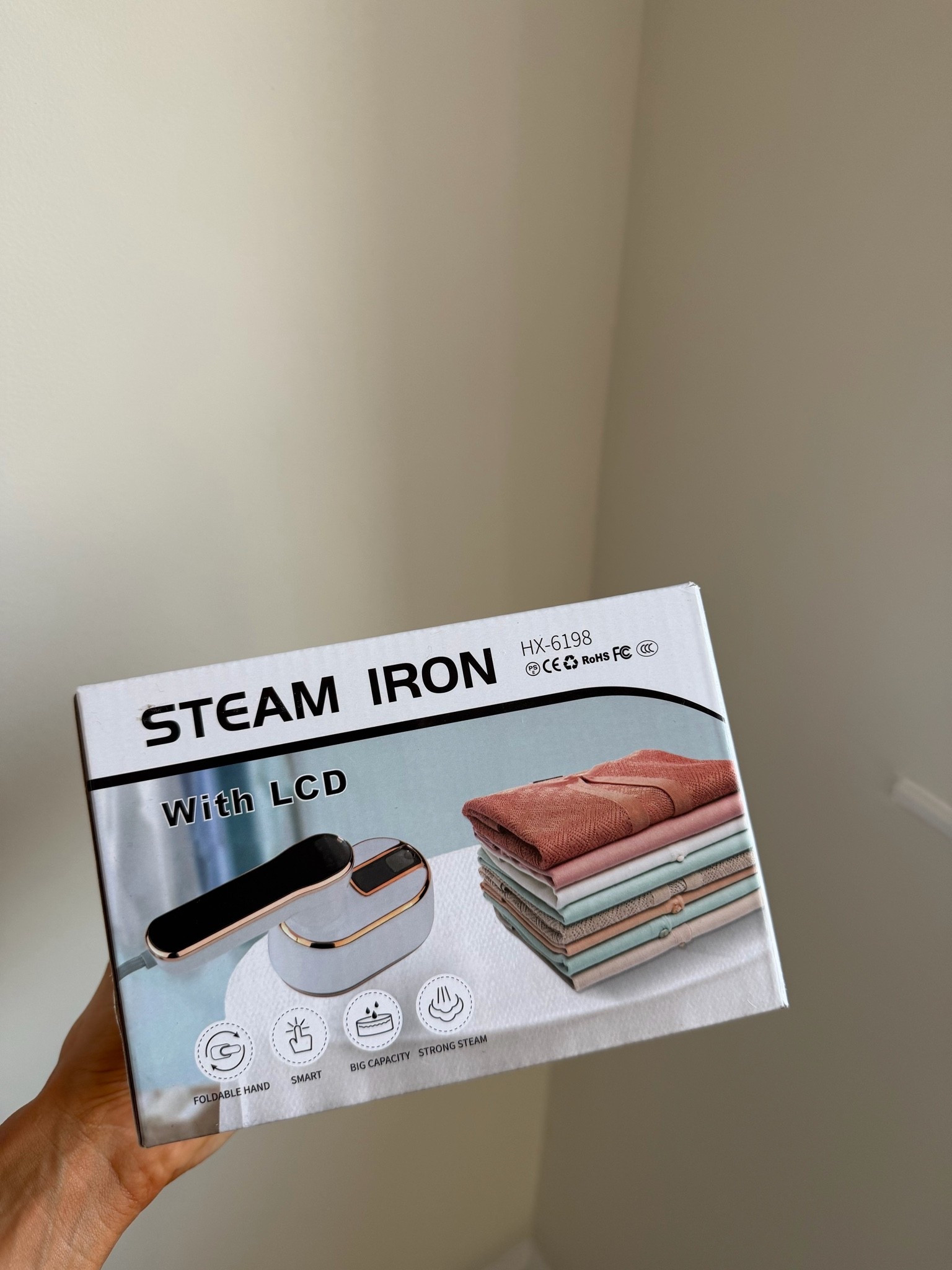 Travel steamer/iron I bought during Amazon prime