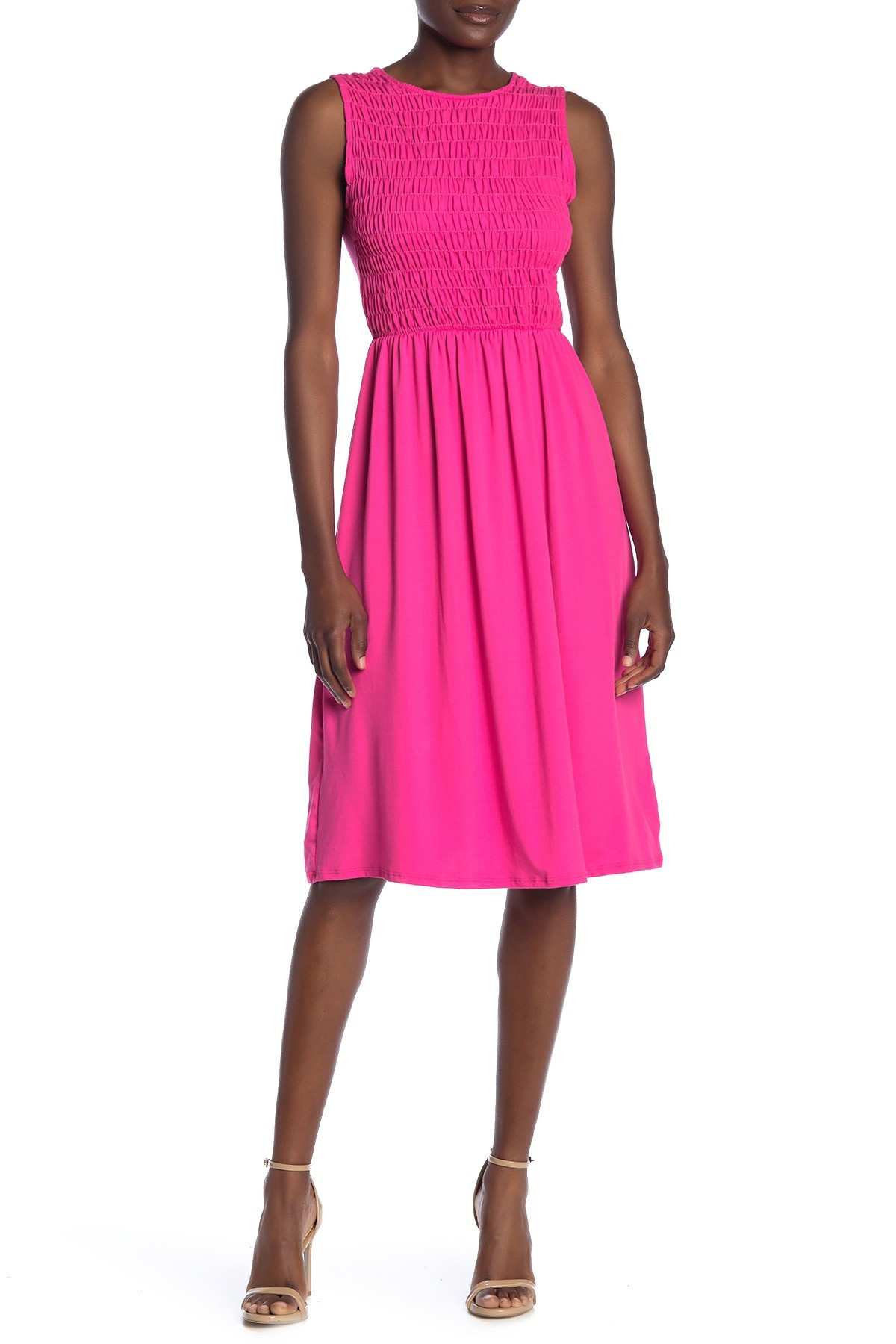 Floral Long Sleeve Smocked Dress | Nordstrom Rack