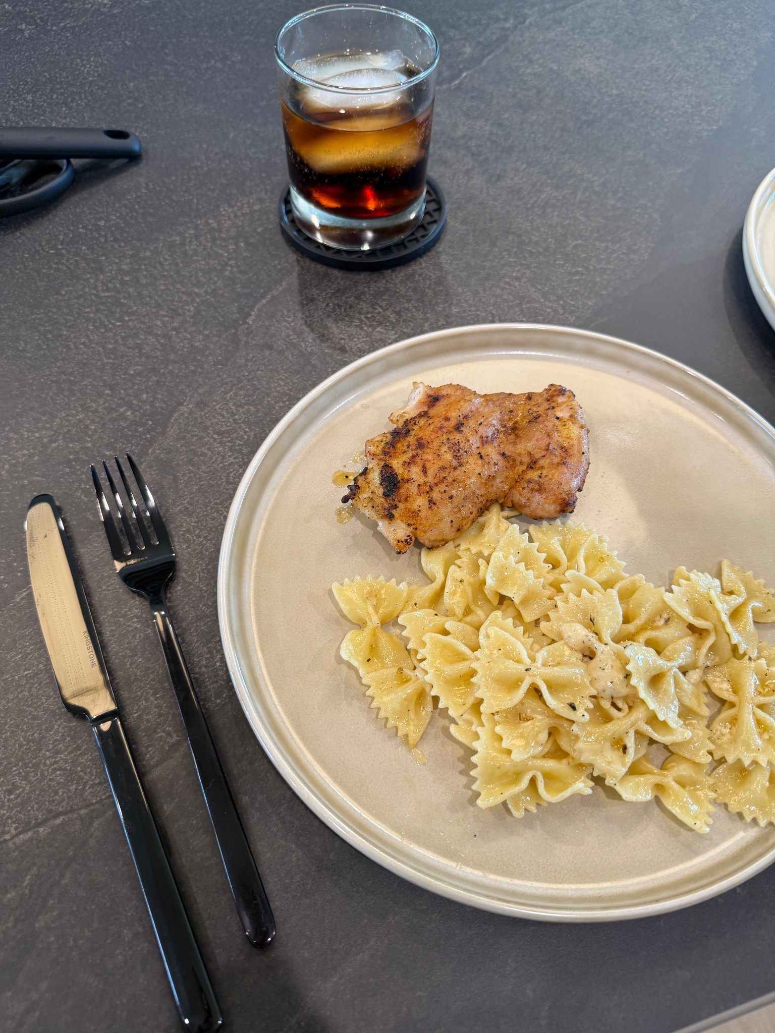 Glass cups, plates and silverware 
What I bought for my home and I am not disappointed , absolutely love these items