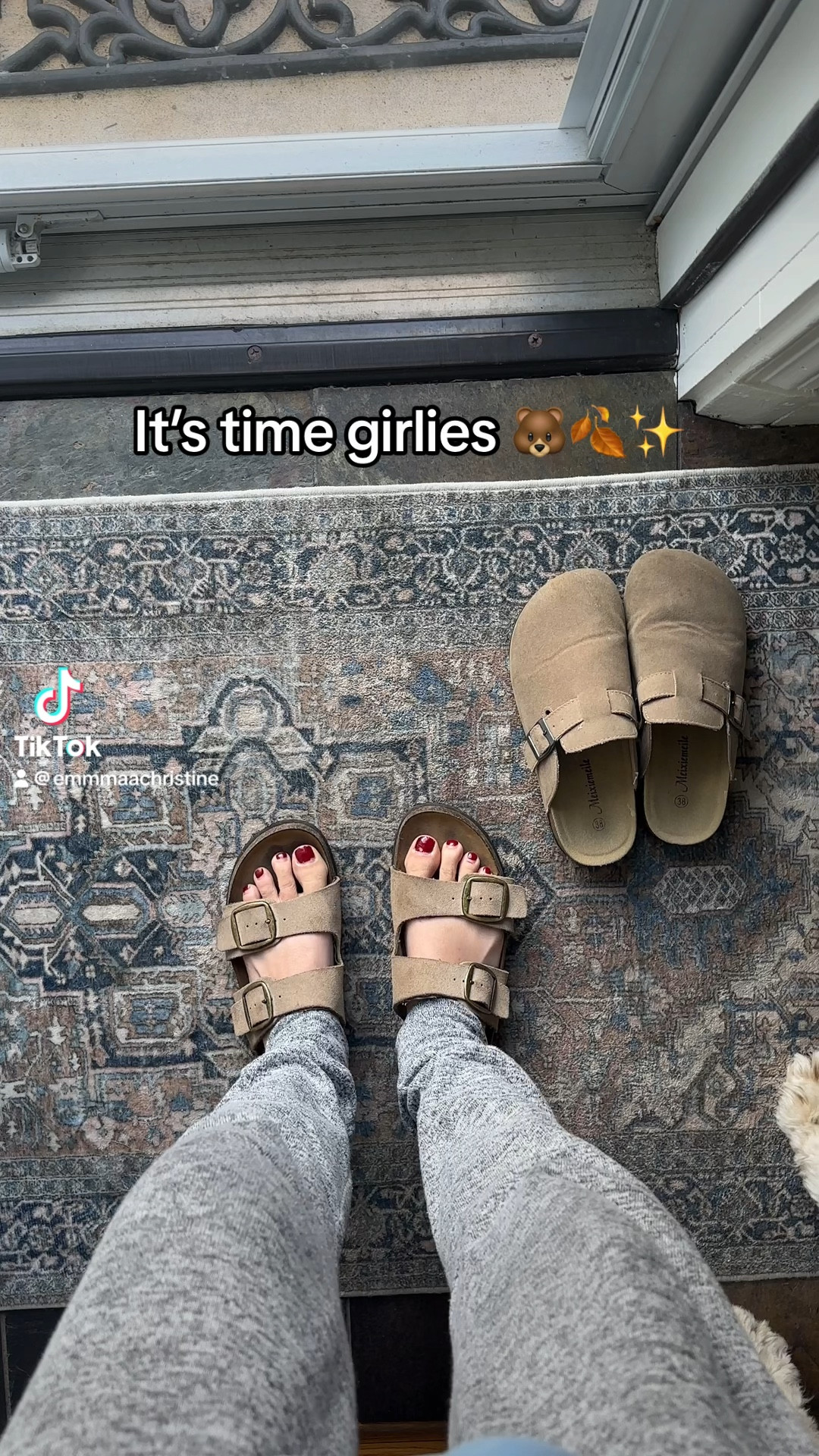 Birkenstock look a likes 
Size 7 in both tts

Look for less, Birkenstock clogs, Birkenstock sandals, Amazon finds, Target finds, fall fashion, timeless style, minimal style, neutral style, capsule wardrobe, mules, casual shoes,

#LTKVideo #LTKshoecrush #LTKfindsunder50