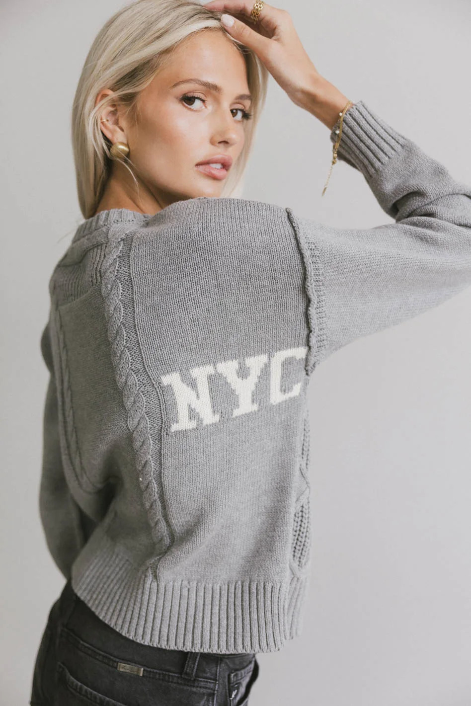 NYC Cable Knit Sweater | Böhme US