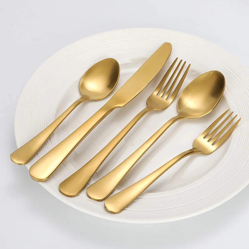 Jayiah 40 Piece Flatware Set Service for 8 | Wayfair North America