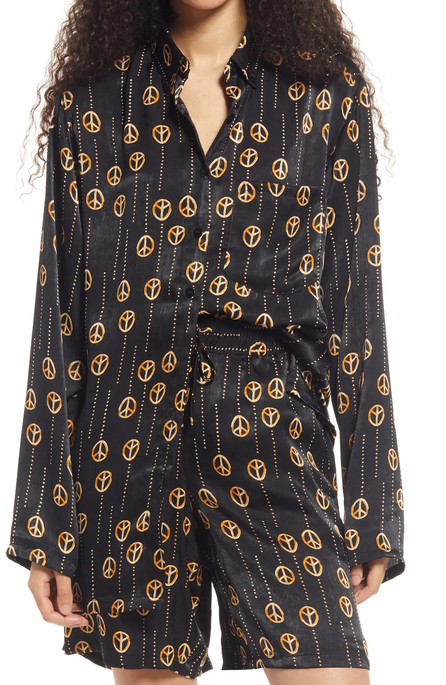 Cristina Martinez Gender Inclusive Oversize Nightshirt | Nordstrom