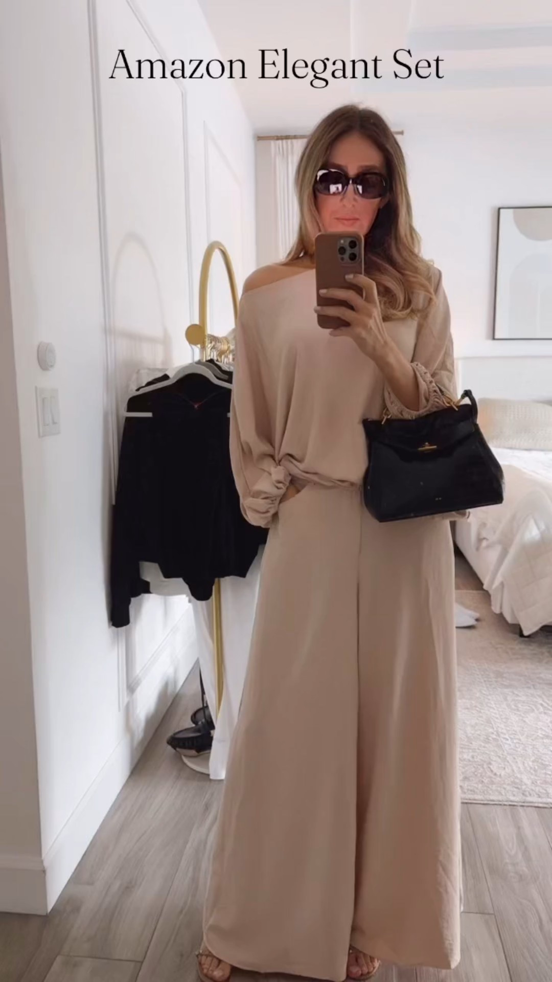 Amazon elegant set that I’m in love with! 
The fitting is gorgeous, supper chic, and flowing. Fits true to size and I’m wearing size small



#LTKSeasonal #LTKootd #LTKU