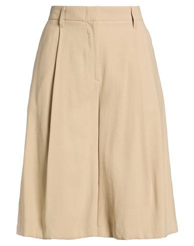 8pm Woman Shorts & Bermuda Shorts Khaki Size M Viscose, Polyester | YOOX (US)