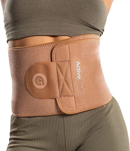 ActiveGear Premium Waist Trimmer for Women & Men – Sweat Band Waist Trainer Belt - Reinforced T... | Amazon (US)