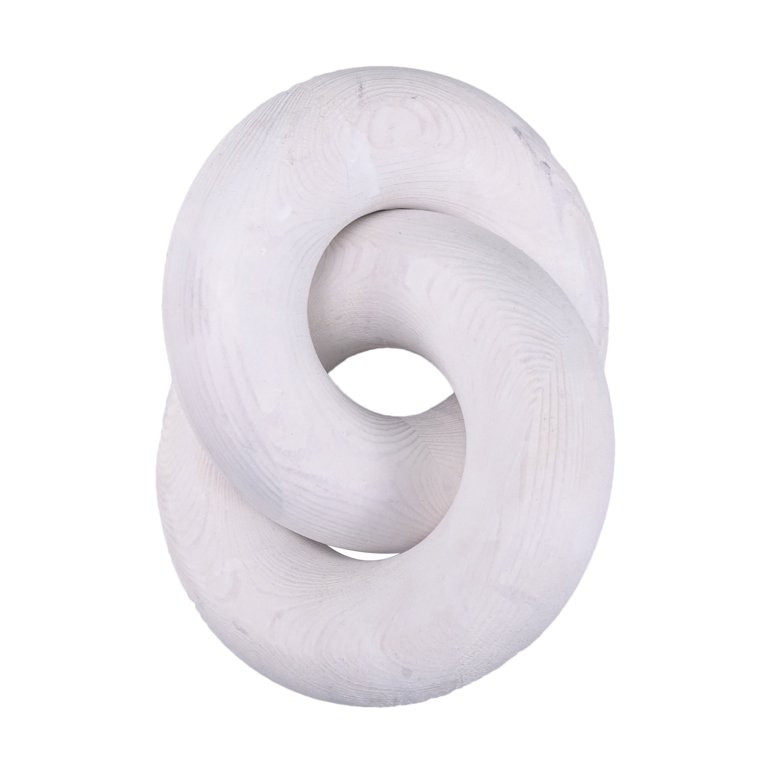 Catinbow Wood Knot Decor | 2-Link Wood Chain Link Decor | 7.8in Wooden Chain Table Decor, Hand Ca... | Walmart (US)