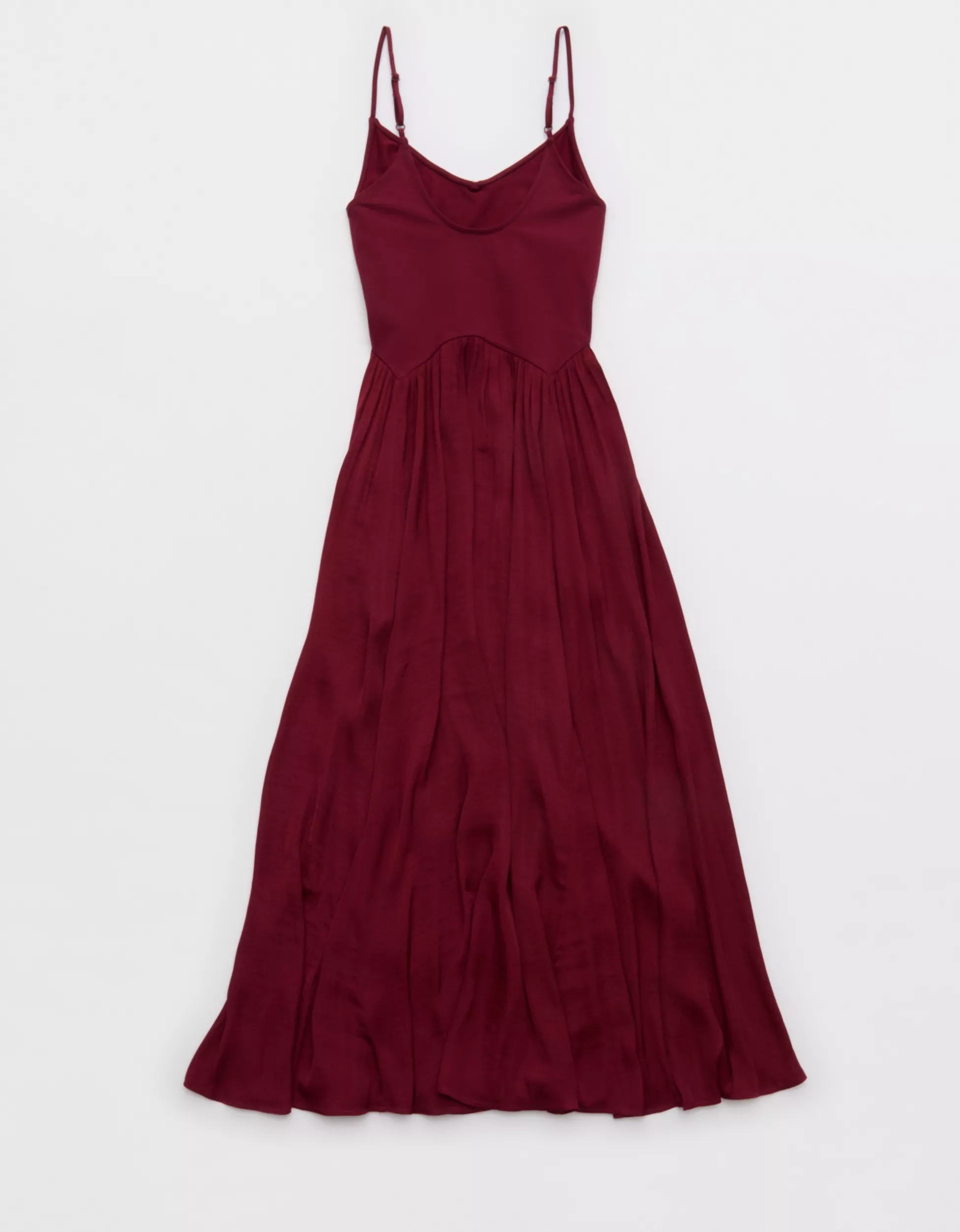 Aerie Satin At The Barre Dress | Aerie