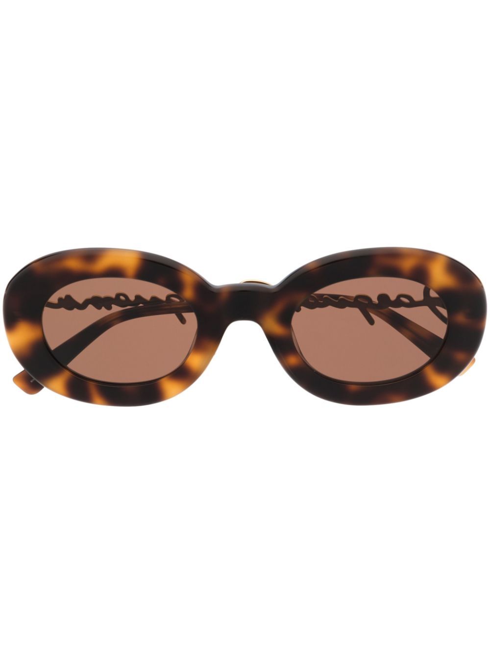 Jacquemus Les Lunettes Pralu round-frame Sunglasses - Farfetch | Farfetch Global