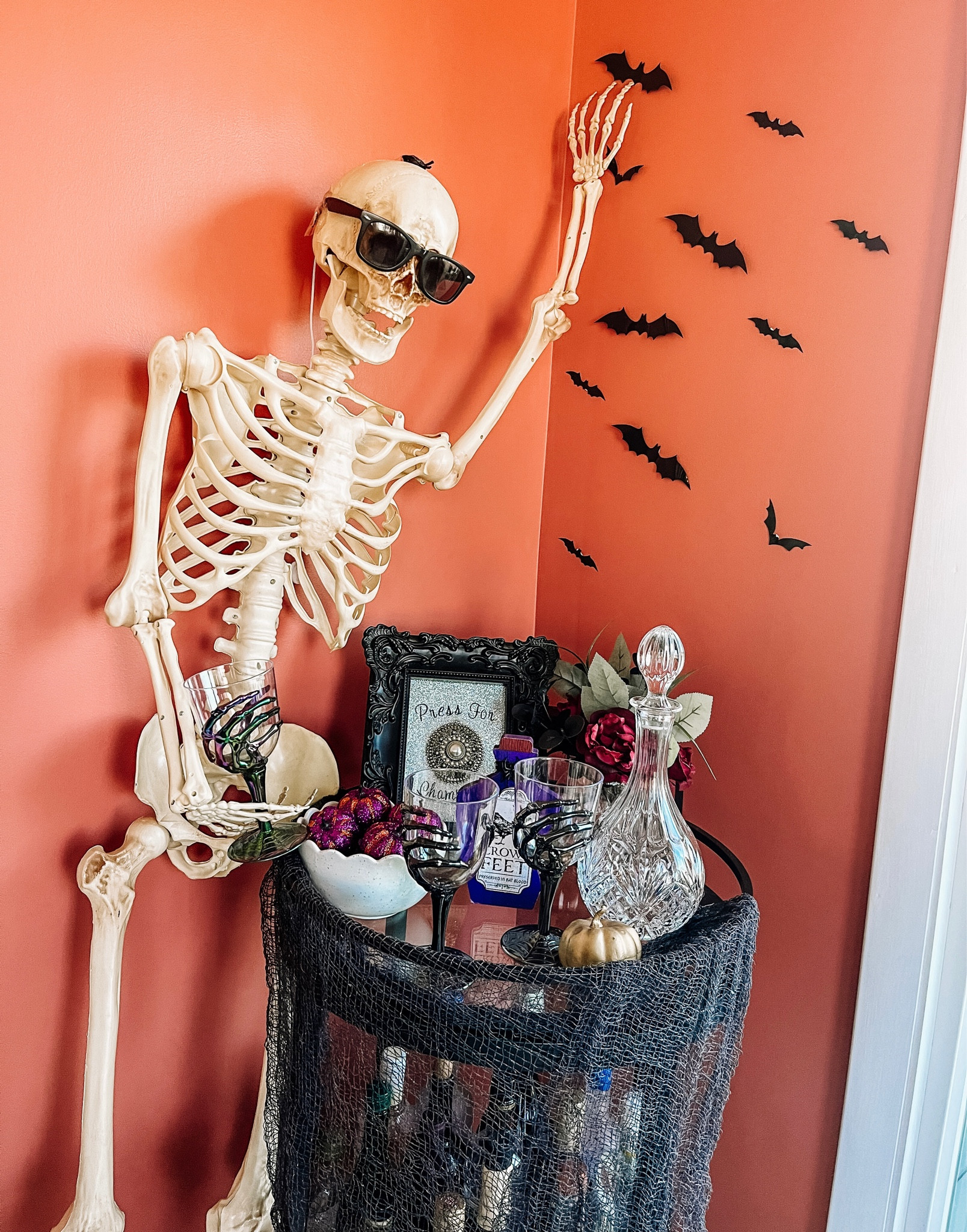 Looks like somebody hit the BOOS a little to hard this Halloweekend!🍸👻💀
.
.
.
.
.
.


#LTKHalloween #LTKSeasonal #LTKhome