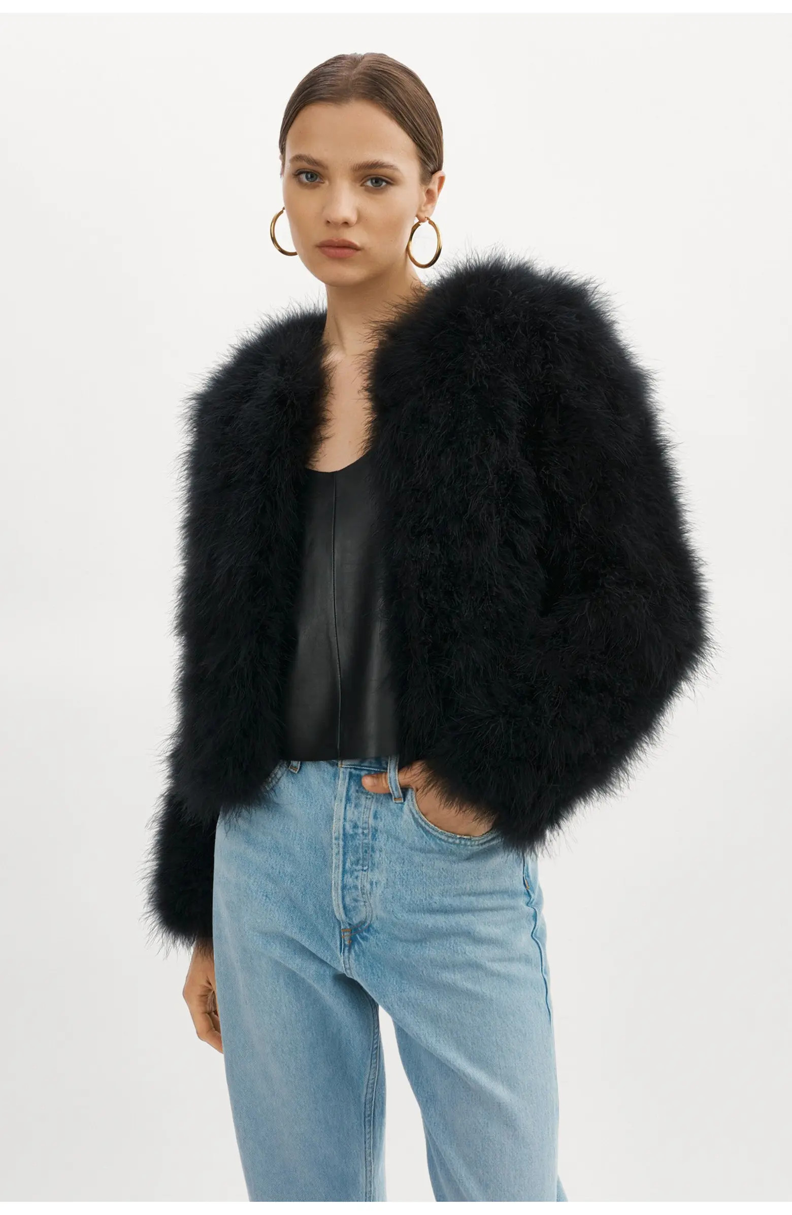Deora | Feather Jacket | Nordstrom