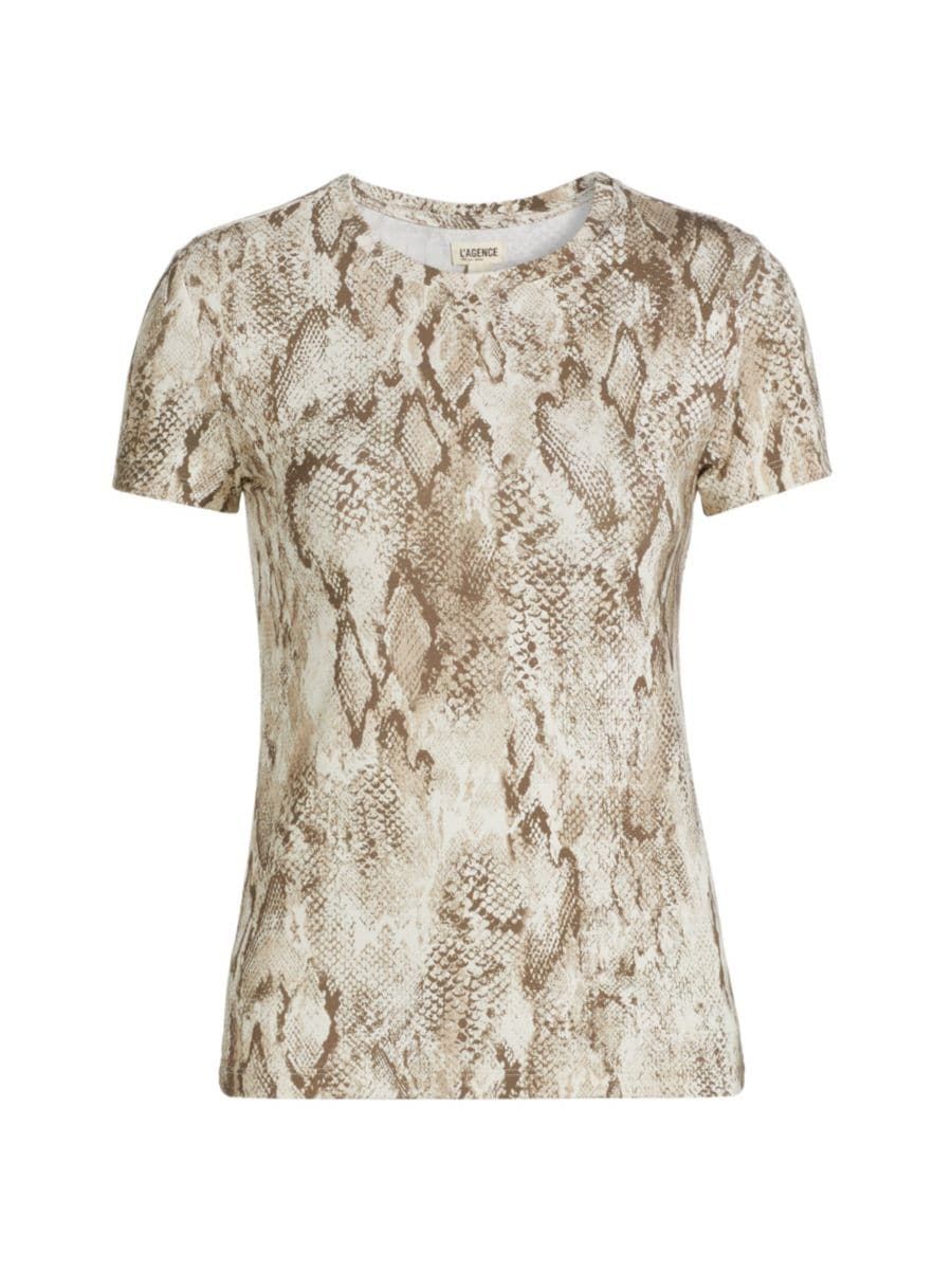 The Ressi Snake Print T-Shirt | Saks Fifth Avenue