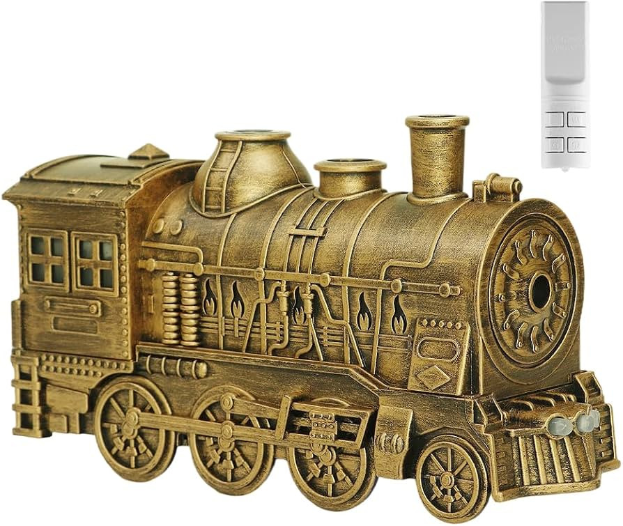 2026 New Christmas Train Humidifier, Update Dual Mist Outlets Cool Mist Diffuser with 300ml Capac... | Amazon (US)