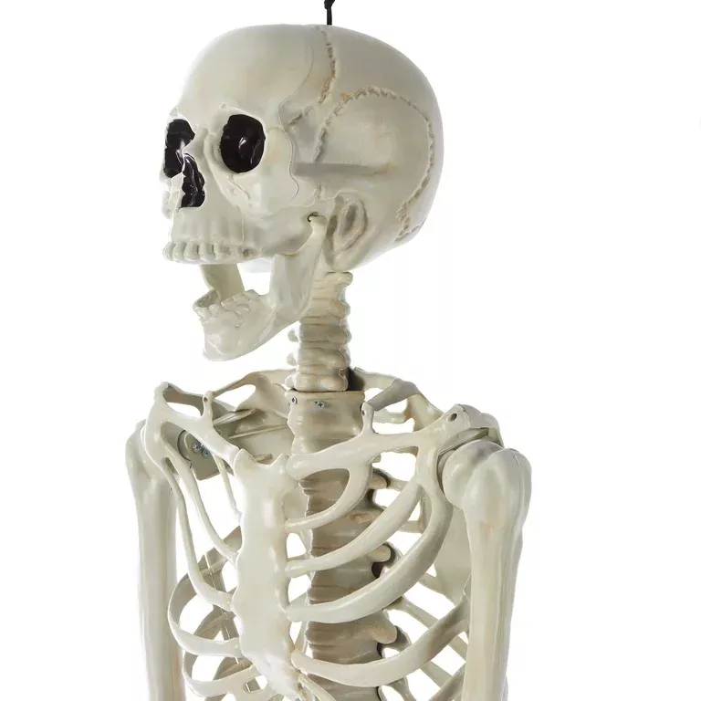 Way To Celebrate 10ft Giant Poseable Skeleton, Outdoor Halloween Decoration  