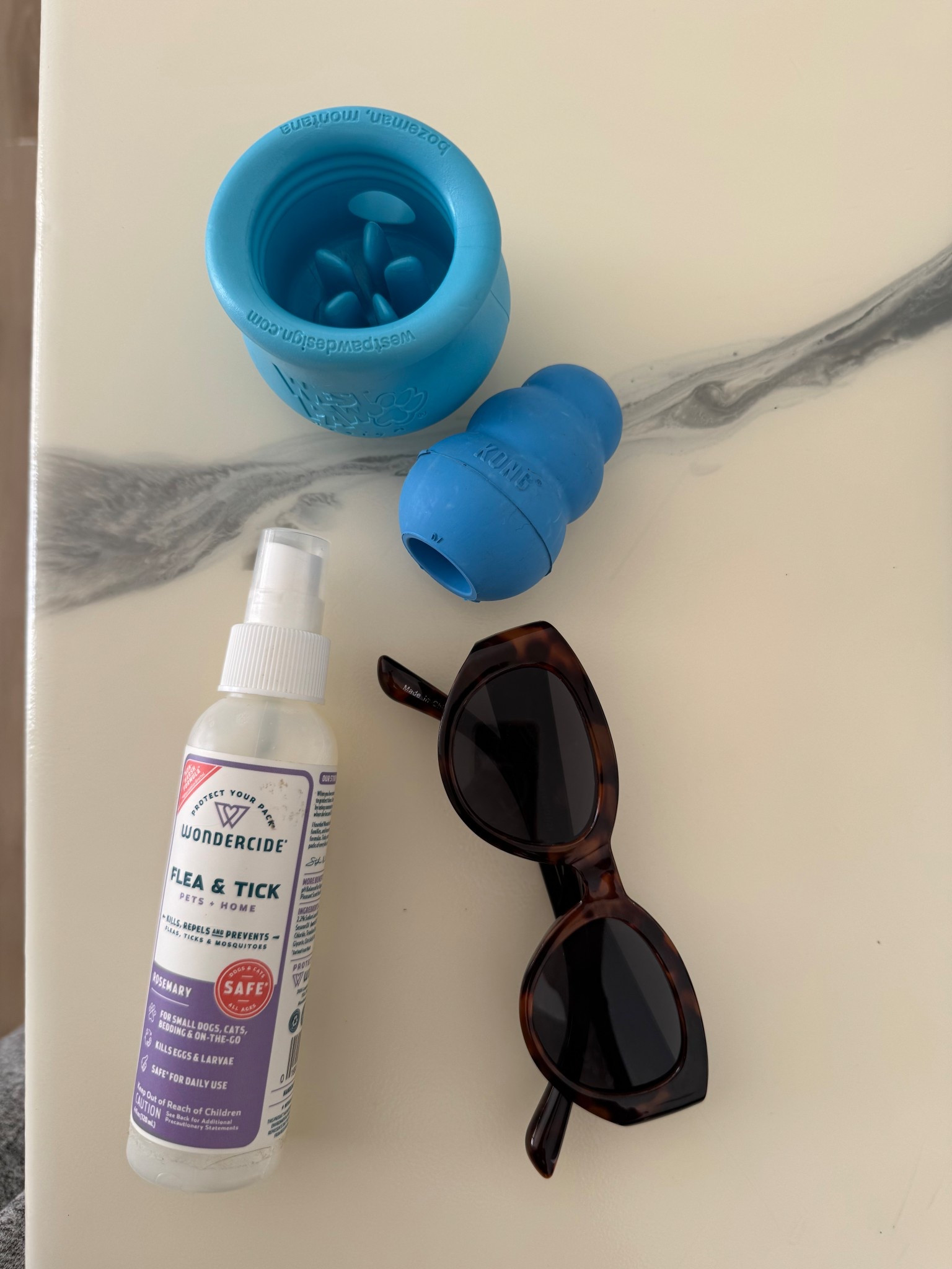 Summer must-haves for my dog: natural flea & tick and frozen enrichment toys. I freeze yogurt or pumpkin or anything I have with eggs or chicken and give it to them to stay cool outside. 

#LTKPets