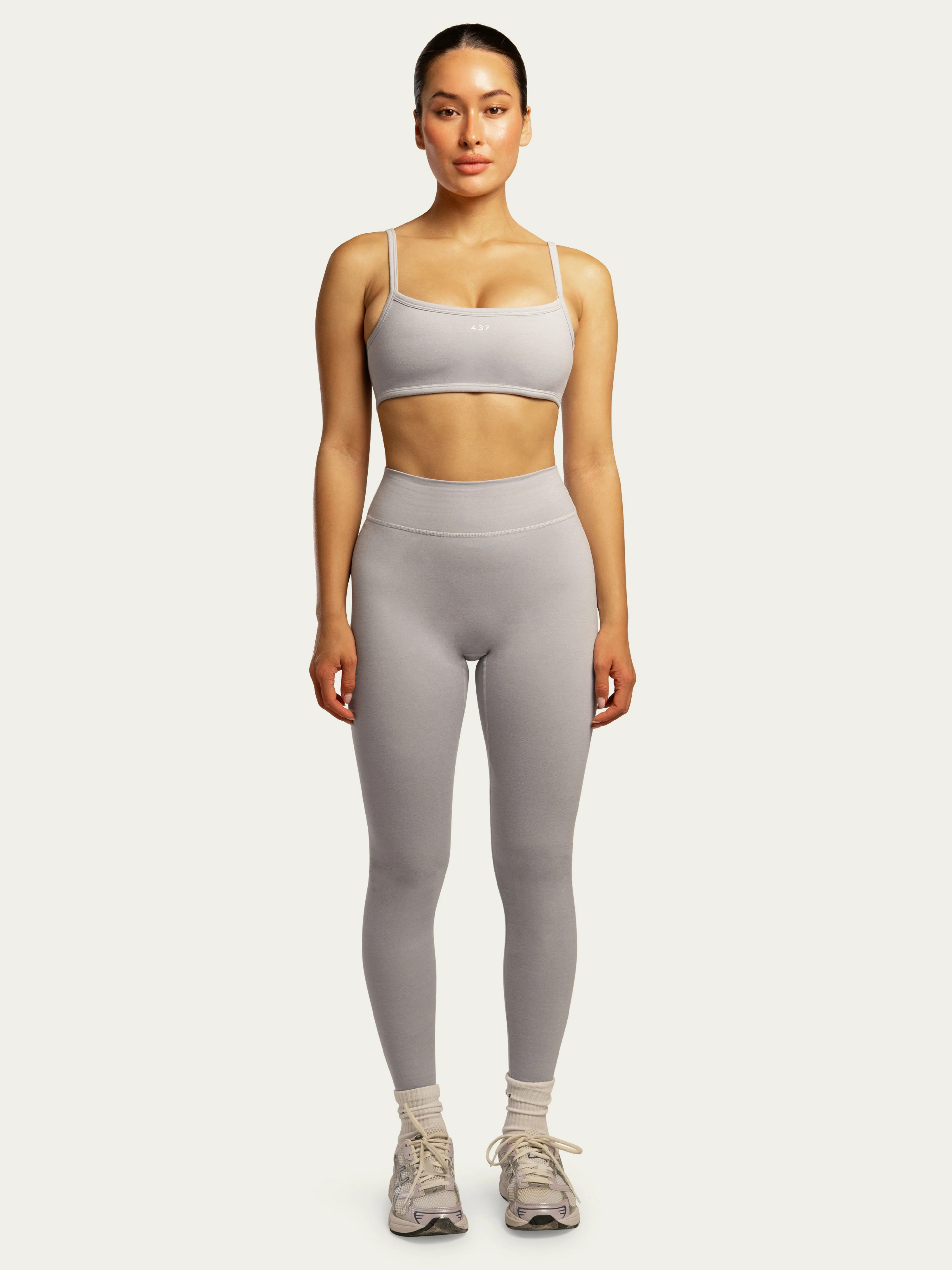 The Essentials Legging / Heather-Grey | 437