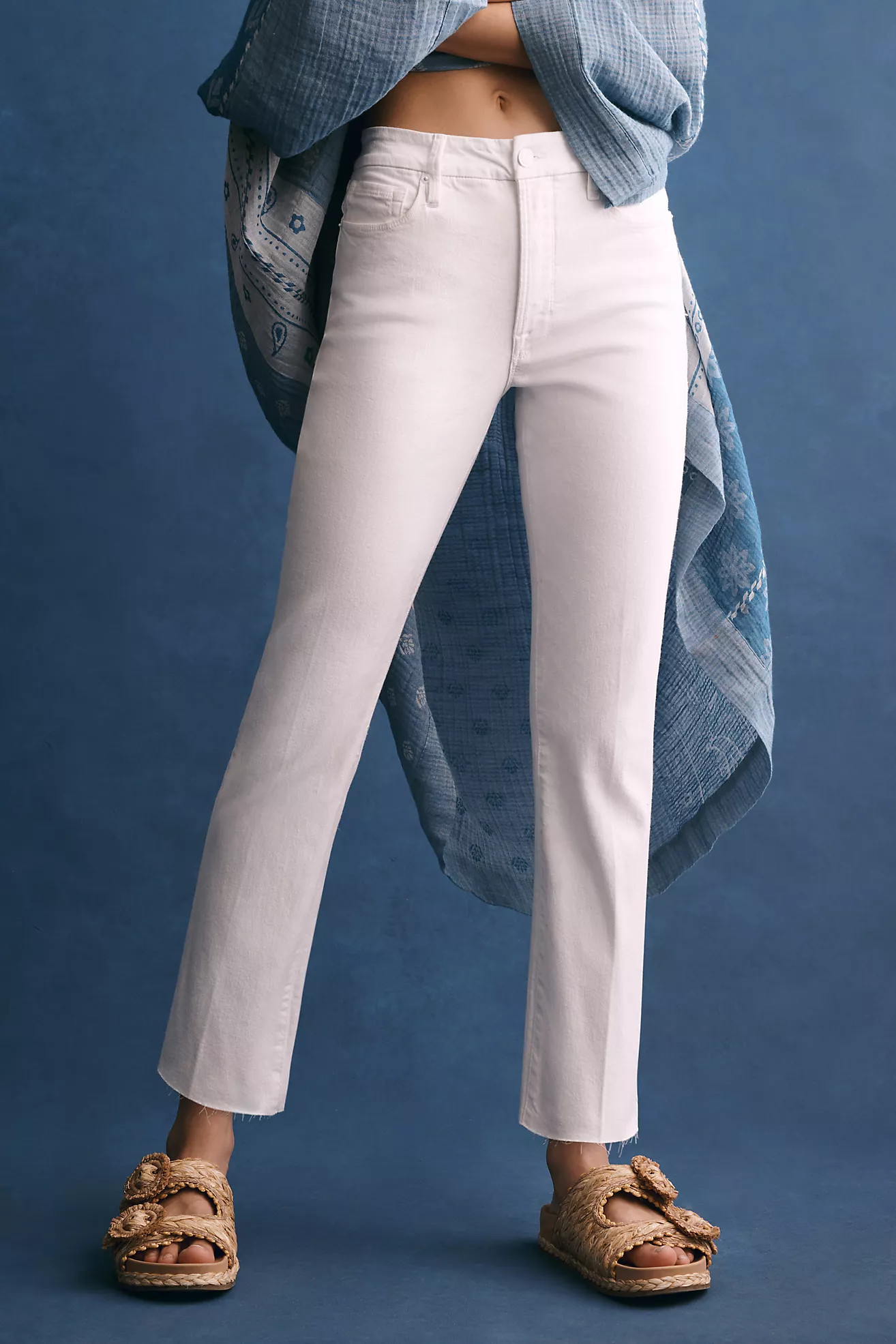 Good American Good Straight High-Rise Jeans | Anthropologie (US)