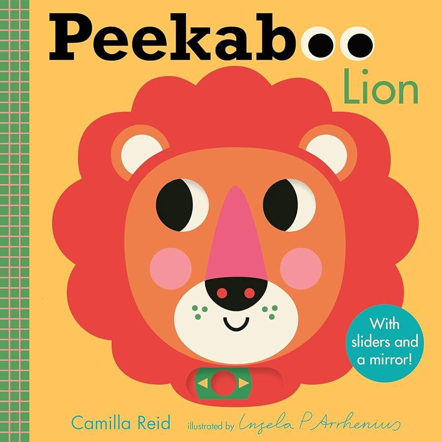 Peekaboo: Lion: (An Interactive Board Book for Babies & Toddlers with Mirror & Sliders to Push, P... | Amazon (US)