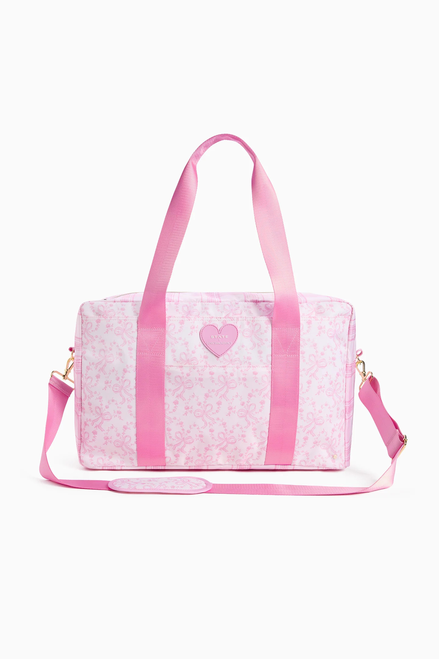 STATE x LoveShackFancy Mixed Print Wellington Weekender | LoveShackFancy