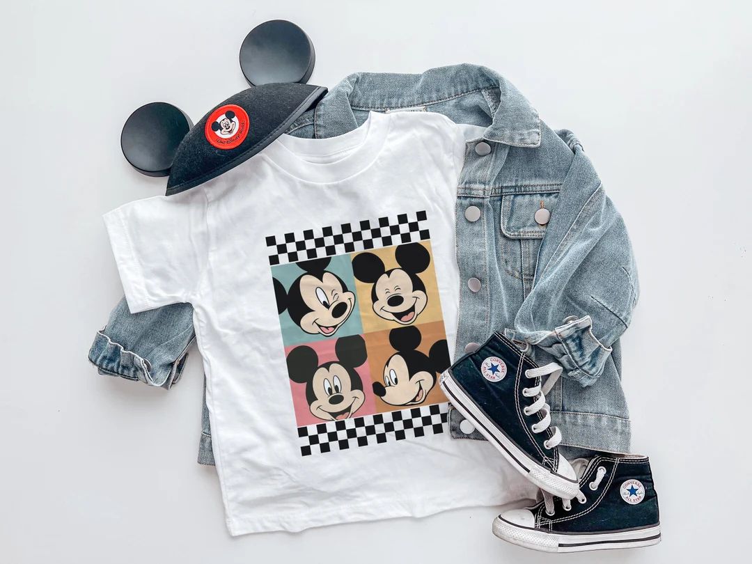 Kids Mickey Shirt Mickey Shirt Disney Shirt - Etsy | Etsy (US)