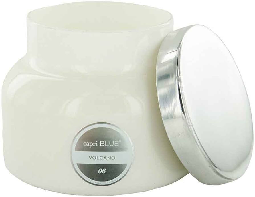 Capri Blue Volcano Candle – White Signature Jar Candle-Large Candle with Soy Wax Blend - Luxury... | Amazon (US)