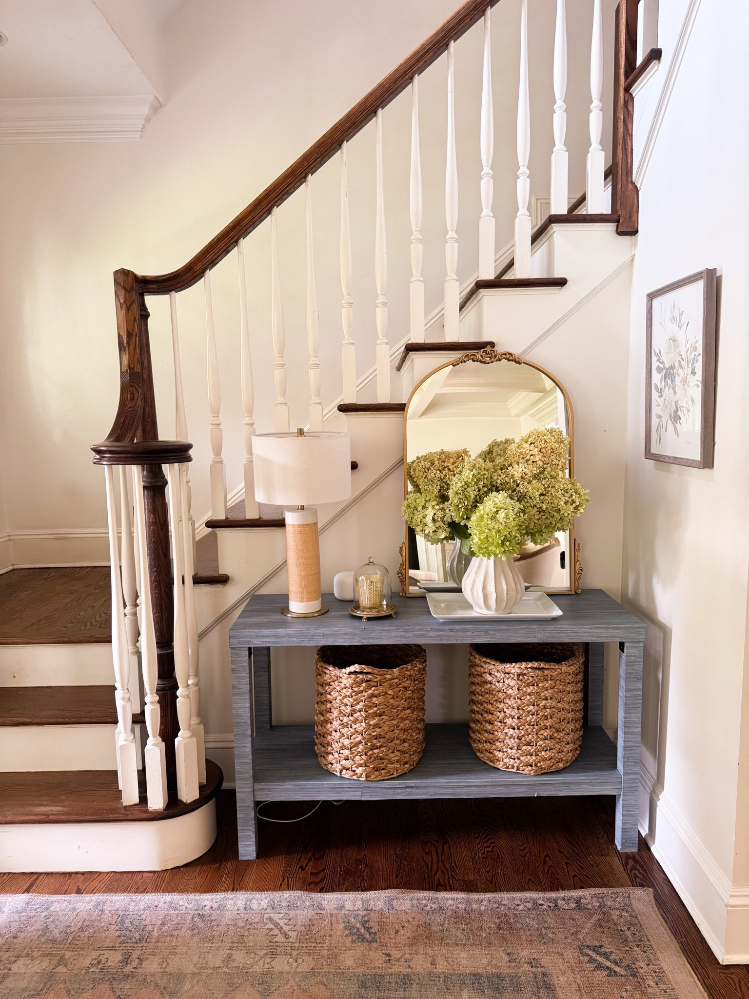 Console table similar to mine, favorite vase, lamp, best baskets

#LTKHome #LTKdayinmylife #LTKSaleAlert