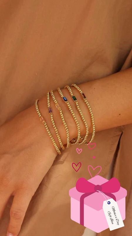 Birthstone bracelets. 
Mother’s Day gift ideas



#LTKsalealert #LTKstyletip #LTKfamily