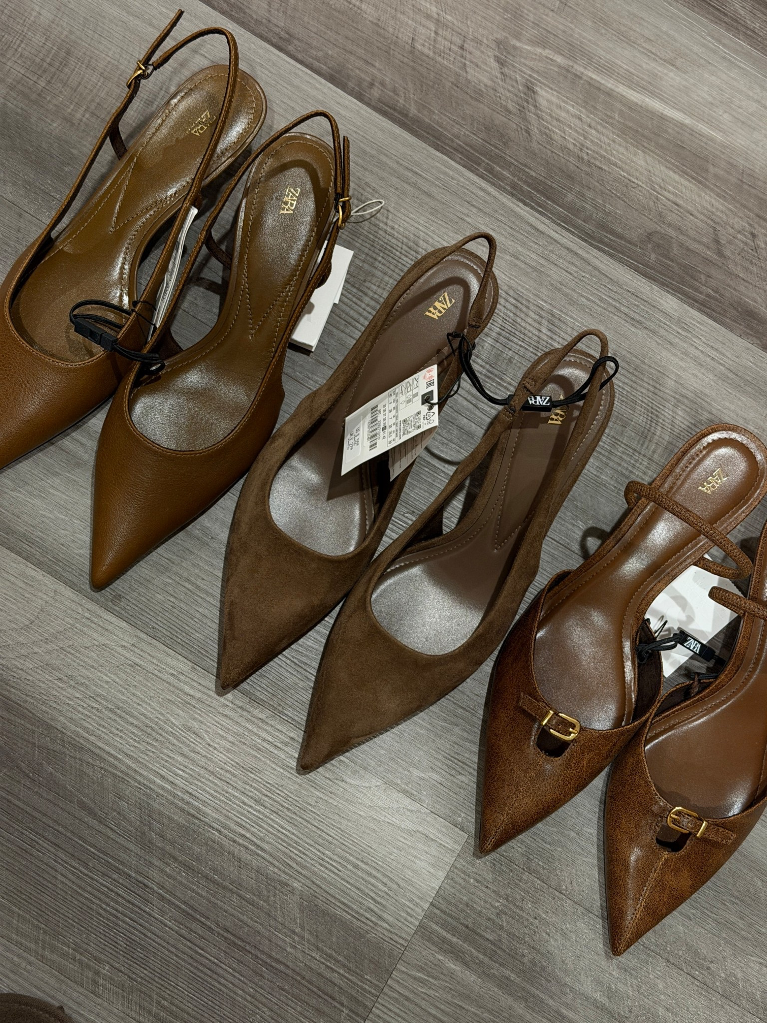 New work heels! I can stand all day in these - so easy 