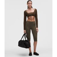 Groove High-Rise Notched-Hem Crop 15 | Lululemon (US)