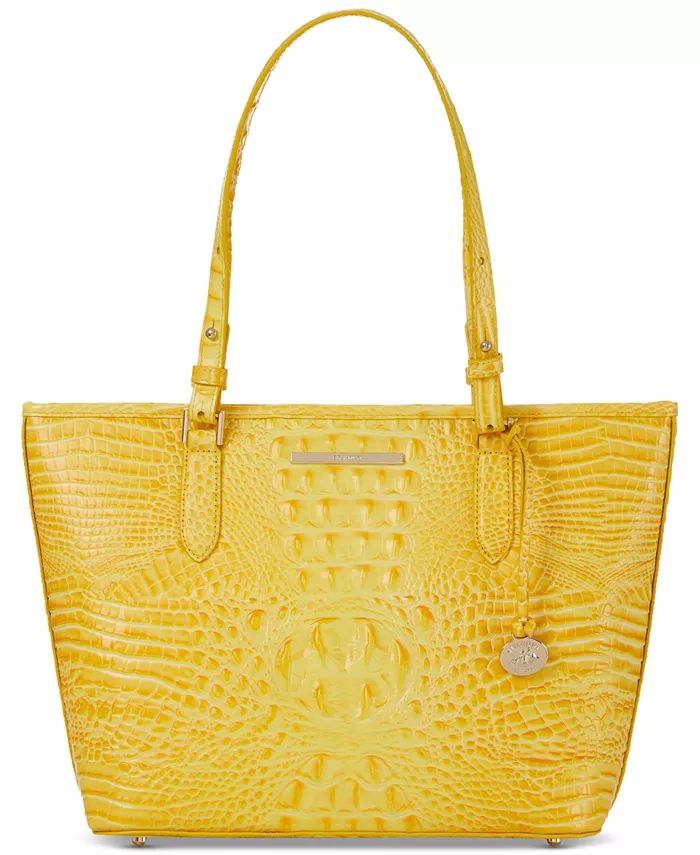 Asher Leather Tote | Macy's