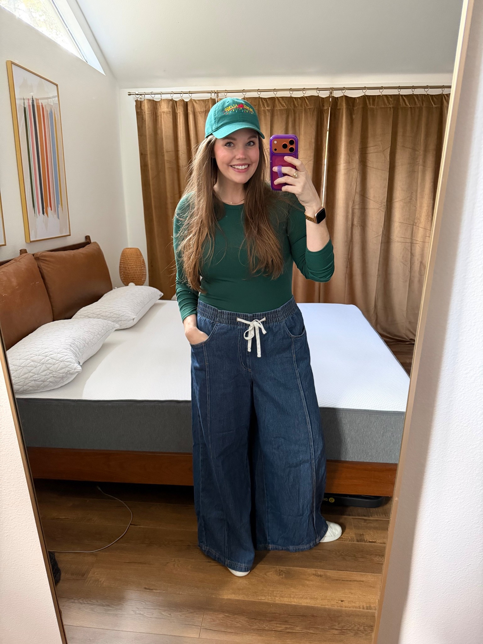 Casual outfit idea! I sized up to an XL in these target pants, and they’re SO comfy. Also plenty long, and I’m 5’8”. Top is a Walmart find! …………………. casual fit fall outfit idea wide leg jeans pull on jeans wide leg trousers wide leg pants wide leg denim tie waist denim tie waist jeans stripe tee rugby tee amazon finds amazon fashion amazon tee target bestsellers target favorites target jeans target denim target trousers revolve dupe citizens of humanity dupe Anthropologie dupe travel look travel outfit ribbed tee fitted tee 

 #LTKMidsize #LTKPlusSize #LTKTall

#LTKootd #LTKMidsize #LTKmomlife