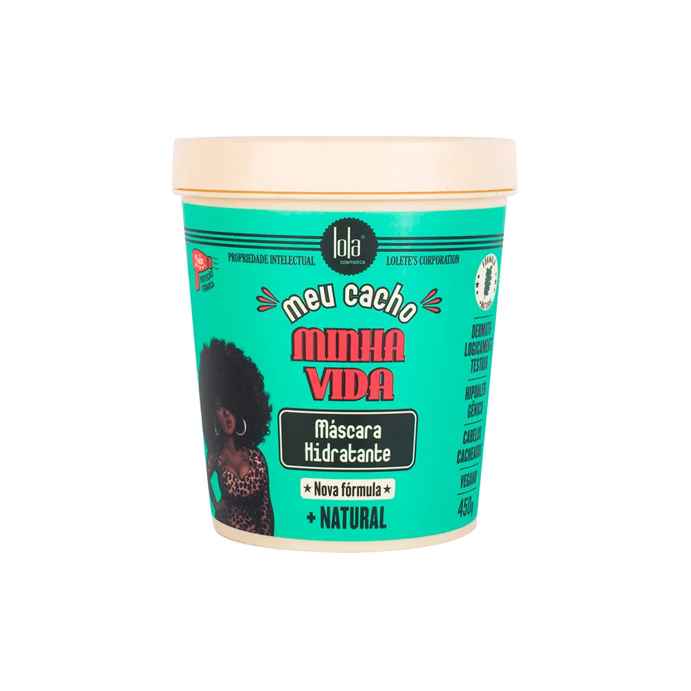 Máscara de Hidratação Lola Cosmetics Meu Cacho Minha Vida 450 g | Amobeleza (BR)