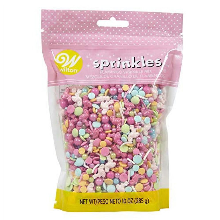 Wilton Sprinkles 10oz Shaped Sprinkles Mix (Flamingo) | Walmart (US)