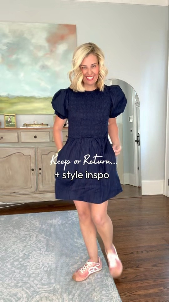 Ladies, I need your help!! What should I keep, what should I return….I think I love it all! 

Fleece - small
Flare Leggings - small petite 
Stripe Tee - xs
Barrel Jeans - 2 
Navy & Pink Dresses - xs
White Dress - small (sized up for length)
Cardigan - xs 
Sweatshirt - xs 
Gucci Mules - 38
Boots - 8

#LTKdayinmylife #LTKOver40 #LTKmomlife